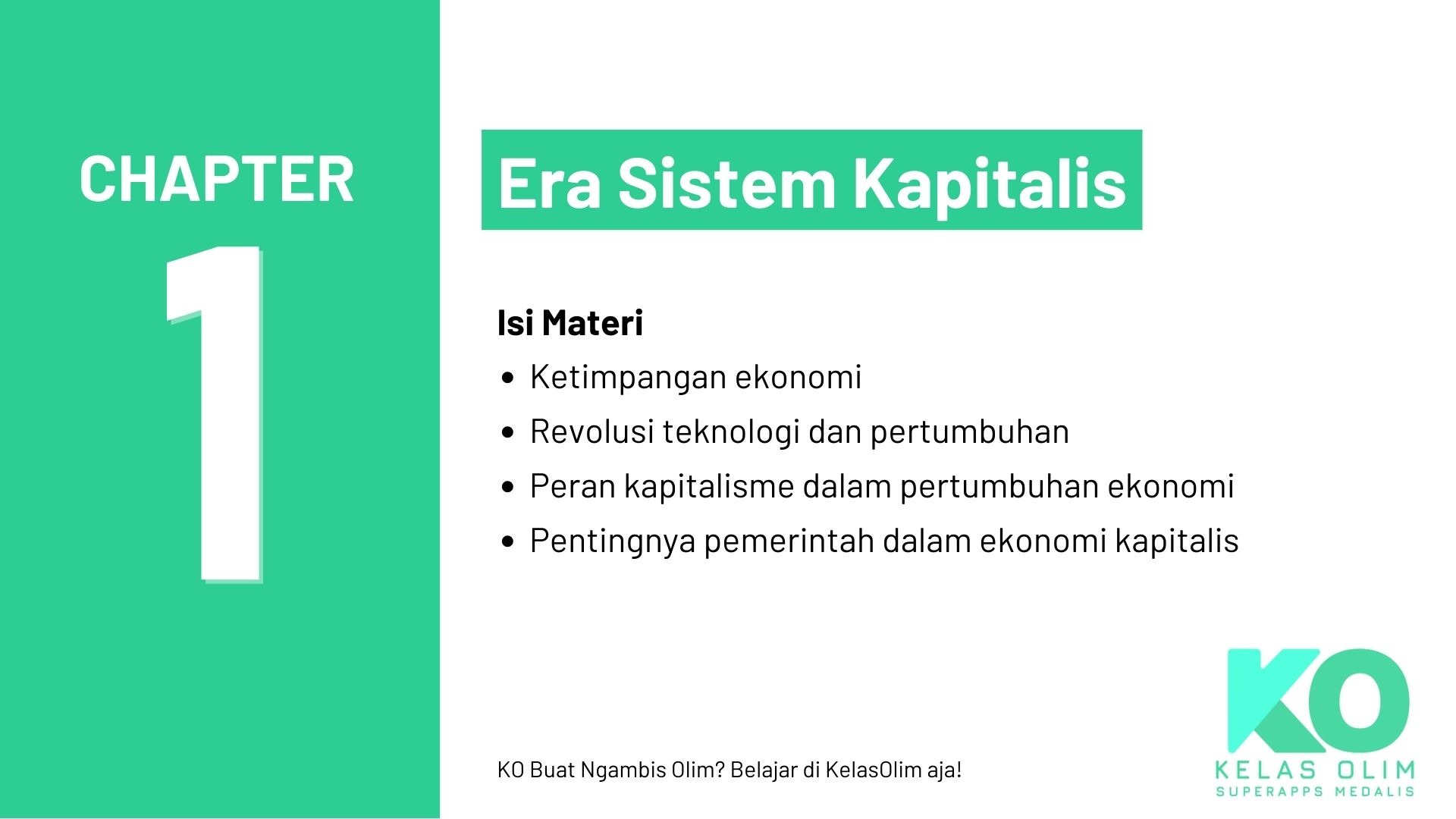 Chapter 1 - Era Sistem Kapitalis