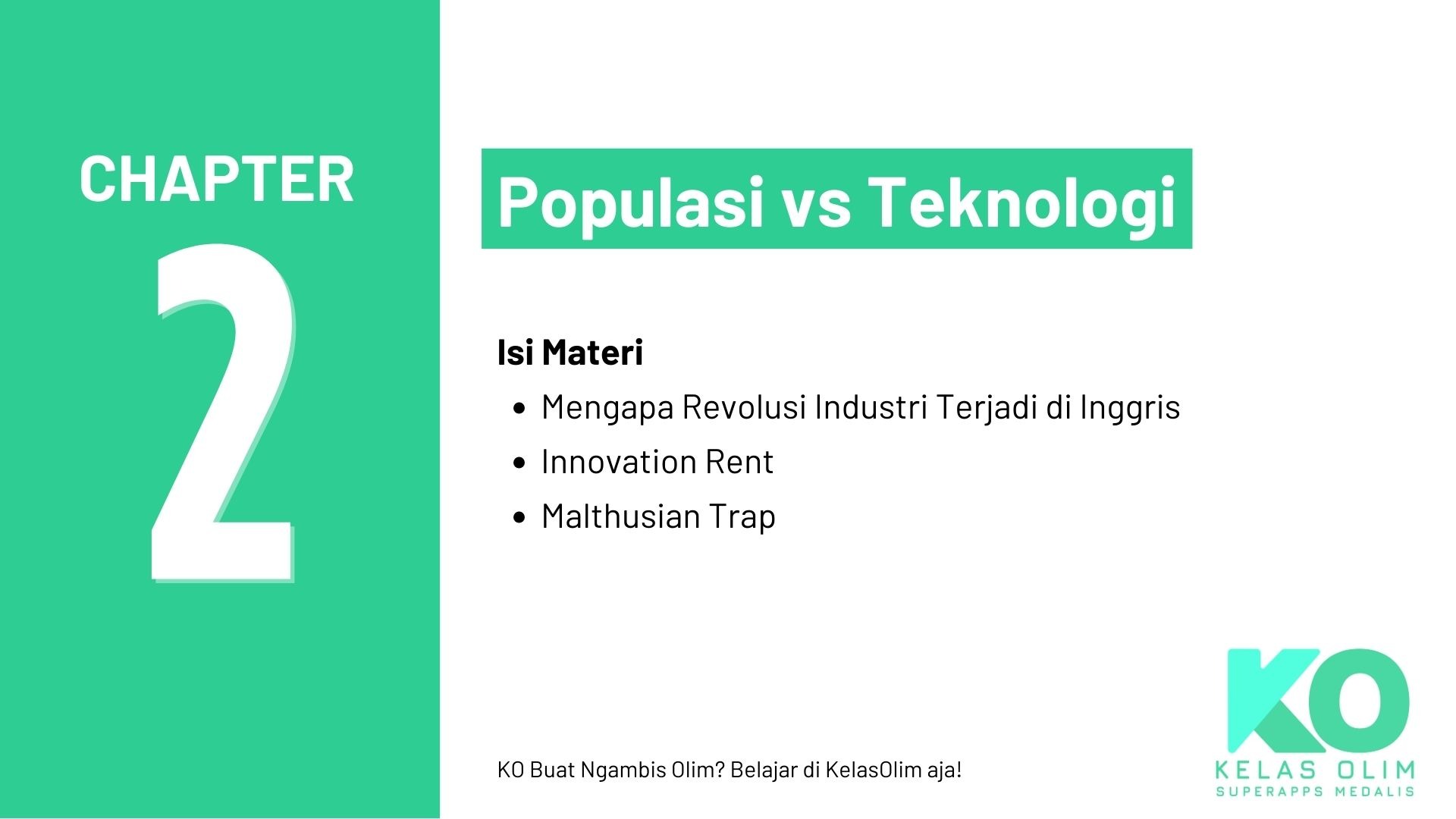 Chapter 2 - Populasi dan Teknologi