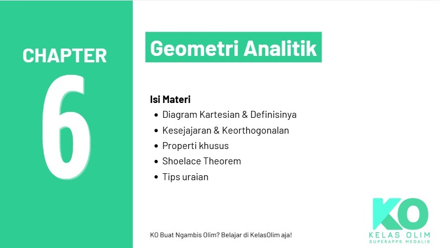 Chapter 6 - Geometri Analitik