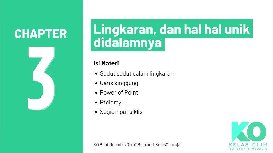 Chapter 3 - Lingkaran