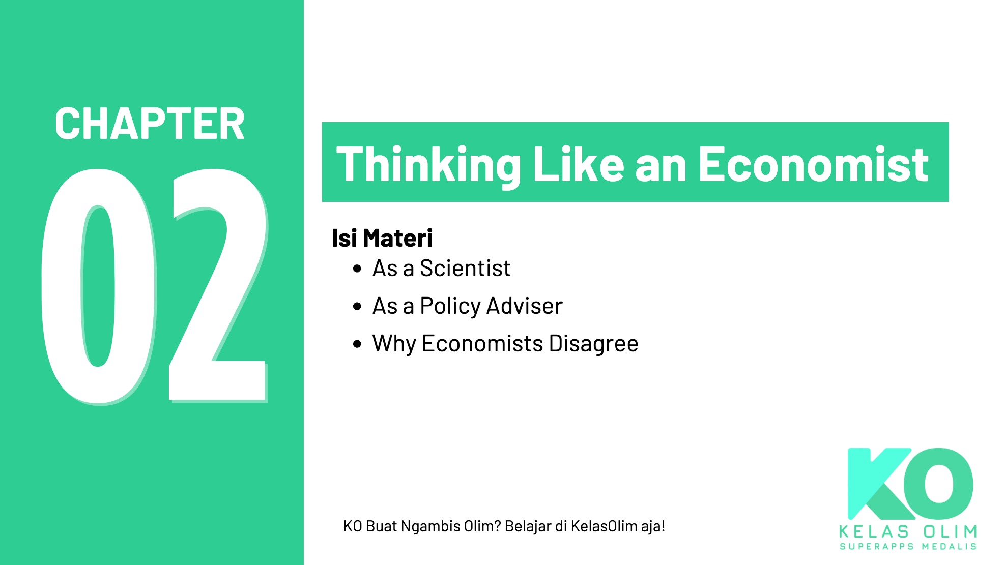 Chapter 2 - Thinking Like an Economist
