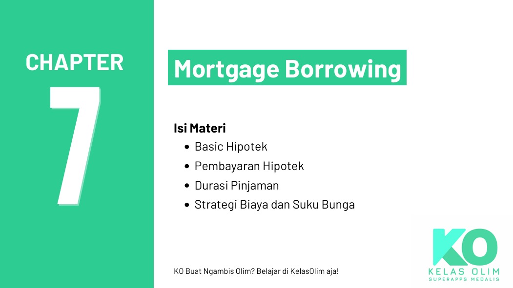 Chapter 7 - Mortgage Borrowing
