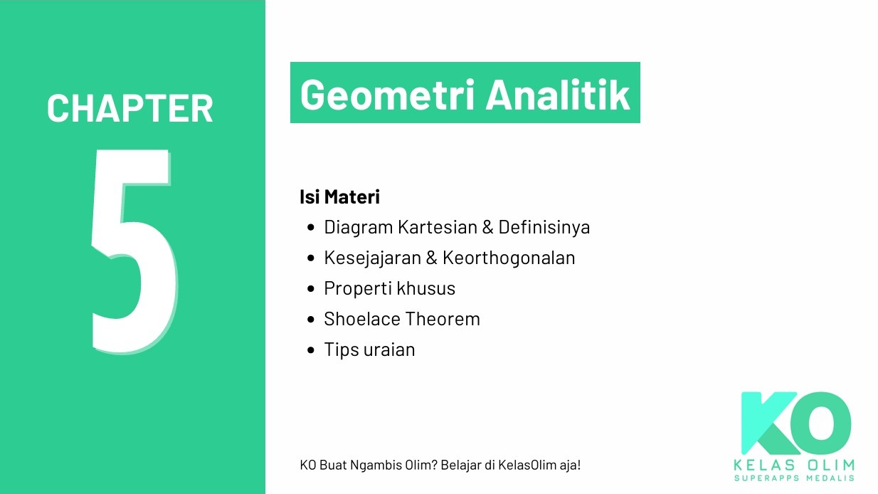 Chapter 5 - Geometri Analitik