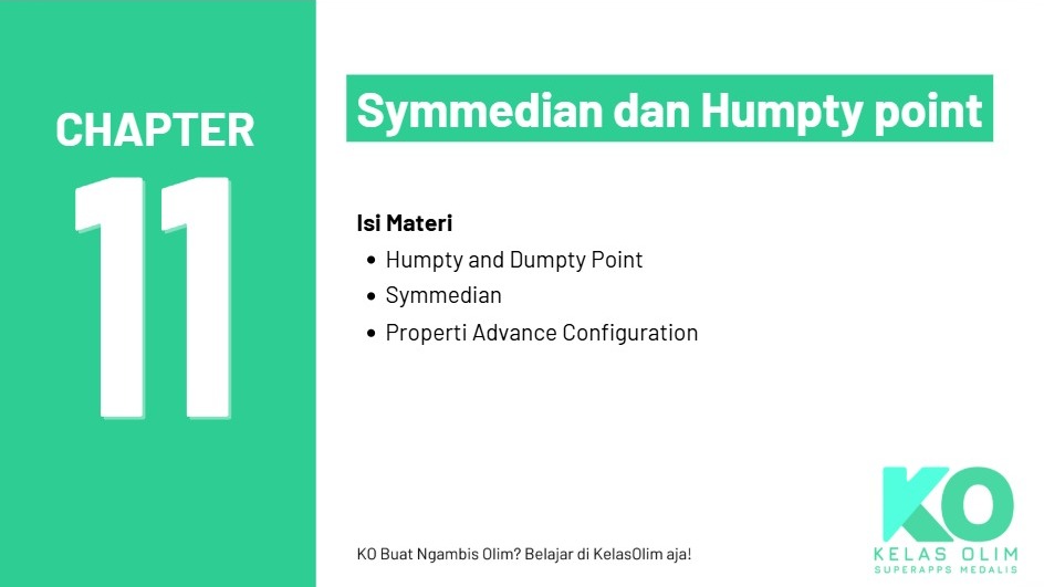 Chapter 11 - Symmedian dan Humpty point
